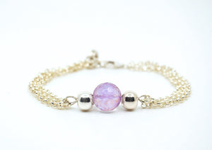 Open image in slideshow, Round Multiple Chain Bracelet
