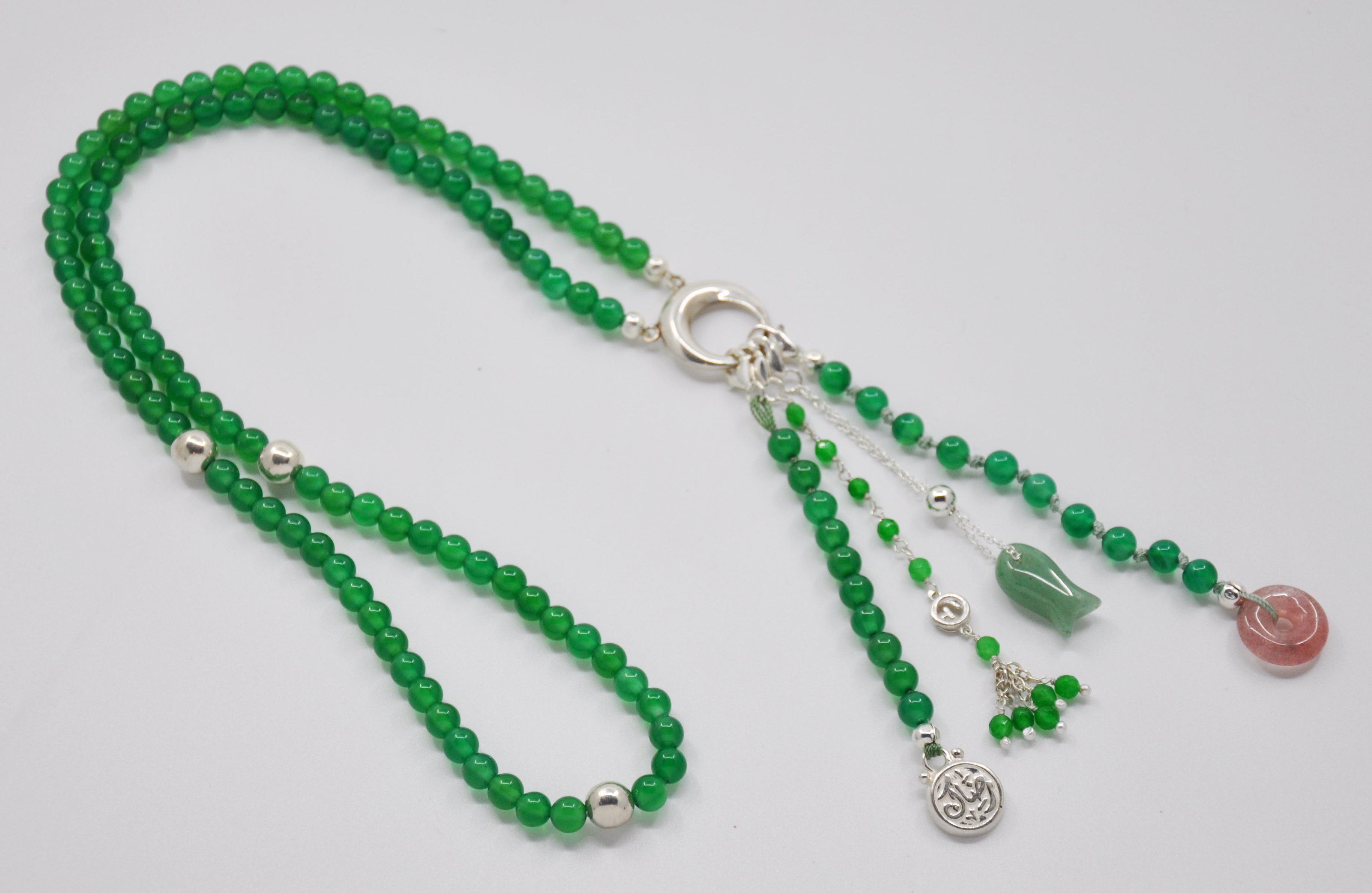 Green Agate Tagaly Rosary